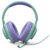 JBL Quantum 100M2 laidinės žaidimų ausinės su mikrofonu, Violetinės ir elektrinės spalvos