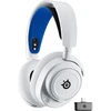 Belaidės ausinės su mikrofonu SteelSeries Arctis Nova 7P Over-Ear, Baltos/Mėlynos spalvos