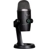 Blue Logitech G Mėlyna Yeti Nano (juodas) kondensatorinis mikrofonas