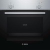 Orkaitė Bosch | Oven | HBF010BR1S | 66 L | A | Multifunctional | Manual | Height 59.5 cm | Plotis 59.4 cm | Nerūdijantis plienas