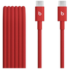 Beats USB-C to USB-C Woven Cable (1.5 m) - Rapid Red - MDGF4ZM/A