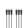 Kabelis Hama 3RCA -3RCA paauksuotas 1,5m