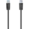 Hama USB-A – USB-A USB laidas 1,5 m juodas (002006240000)