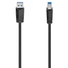 Hama USB-A – USB-B USB laidas 1,5 m juodas (002006250000)