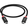 Kabelis Hama USB-C / USB-C, USB 4.0, 20 Gbit/s, 5 A, 240 W, 2 m