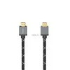 Cable Hama HDMI™ 2.1 auksinis-pl. 5m