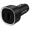 CANYON automobilinis įkroviklis OnDrive 48 PD 48W USB-A+USB-C Juodas