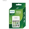 Įkroviklis Philips + 2x700mAh AAA + 2x1300mAh AA