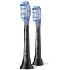 2 dalių šepetėlių galvučių pakuotė Philips Sonicare Premium Gum Care HX9052/88, juodos spalvos
