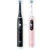 Braun iOM6d.2J6 Oral-B iO6 Duo Pack Elektrinis Dantų Šepetėlis Juodas + Rožinė Sand Extra Handle