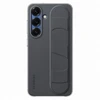 Dėklas Samsung Galaxy S25 Standing Grip Cover Juodas