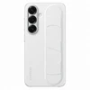 Samsung Standing Grip Galaxy S25 dėklas telefonui baltos spalvos