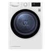 LG | Džiovyklė | RH80V3AV6N | Energijos vartojimo efektyvumo klasė D | Pakraunama iš priekio | 8kg | LED | Gylis 69 cm | Wi-Fi | Baltas
