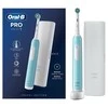 Braun Oral-B | Elektrinis dantų šepetėlis su Travel Case | Pro Series 1 | Įkraunamas | Suaugusiems | Šepetėlių skaičius galvutės įeina 1 | Number of teeth brushing modes 3 | Caribbean Mėlyna