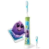 Elektrinis vaikiškas dantų šepetėlis Philips Sonicare For Kids, HX6352/11, žalias