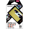 Fujifilm | Momentinis filmas | Instax Mini kontaktinis lapas | 54 cm x 86 mm | Vaizdo matmenys: 62 × 46 mm | Kiekis 10