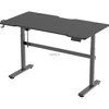Žaidimų stalas Deltaco DT410 Gaming Desk, Motorizuotas, Reguliuojamo aukštis 730-1180mm, Juodas