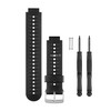Išmaniojo laikrodžio Garmin Forerunner 230/235/630/735XT silikoninis, Juodos spalvos