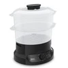 Garų puodas TEFAL | Maisto garintuvas | VC139810 | Juodas | 800 W | Talpa 6 L | Krepšelių skaičius 2