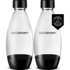 Buteliukai SodaStream DWS Fuse, juodos spalvos, 2 x 0,5 l