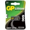  GP Baterija Lithium CR123A - Single-use battery - CR123A - Lithium - 3 V - 1 pc(s) - Juodas