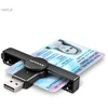 Axagon Sulankstoma kišenė USB-A kontaktas Smart / ID kortelių skaitytuvas.