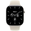 Išmanusis laikrodis Apple Watch Series 12 GPS + Cellular 42mm Pearl Baltas Ceramic Case with Sand Sport Band - S/M