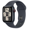 Išmanusis laikrodis Apple Watch SE GPS + Cellular 40mm Midnight Aliuminio dėklas su Midnight Sport Band - S/M
