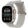 Išmanusis laikrodis Apple Watch Ultra 4 GPS + Cellular 49mm Natural Titanium Case with Translucent Pilkas Ocean Band
