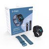 Išmanusis laikrodis FitBit Versa 4 (EU Bundle) | Smart watch | NFC | GPS (satellite) | AMOLED | Jutiklinis ekranas | Activity monitoring 24/7 | Atsparus vandeniui | Bluetooth | Wi-Fi | Juodas/Sapphire