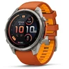 „Garmin fenix 9 Pro“ išmanusis laikrodis, „inReach“, 47 mm, titano korpusas su „Autumn Oranžinis“ / „Spark Oranžinis“ spalvos silikonine apyranke