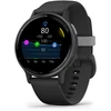 Išmanusis laikrodis Garmin vívoactive® 5, Skalūnų spalvos aliuminio apvadas su juodu korpusu ir silikoniniu dirželiu