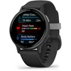 Išmanusis laikrodis Garmin vívoactive® 5, Skalūnų spalvos aliuminio apvadas su juodu korpusu ir silikoniniu dirželiu