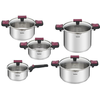 Puodų rinkinys TEFAL Cook & Clip 10 vnt. G723SA74