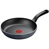 TEFAL Pan | H0560442 | Frying | Diameter 24 cm | Suitable for induction hob | Fixed handle | Juodas