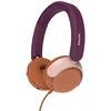 Laidinės vaikiškos ausinės Philips TAK2000MP/00, violetinės ir rudos spalvos