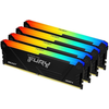 RAM „Kingston KF432C16BB2AK4/128“ 128 GB 3200 MT/s DDR4 CL16 DIMM (4 vnt. rinkinys) „FURY Beast RGB“ | „Kingston“