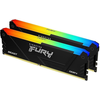 RAM „Kingston KF432C16BB2AK2/64“ 64 GB 3200 MT/s DDR4 CL16 DIMM (2 vnt. rinkinys) „FURY Beast RGB“ | „Kingston“