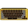 Belaidė mechaninė klaviatūra Logitech POP KEYS, Geltonos spalvos, Išdėstymas: Rusų (Йцукен/Qwerty)