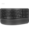 Logitech Wave Keys Belaidė klaviatūra, RF belaidė + Bluetooth, US Int + UKR, Graphite