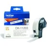 Brother DK-11203 etikečių juostelė Juoda ant baltos