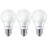 LED lemputė PHILIPS, A60, 8W (=60W), E27, 2700K, 806 lm, NON-DIM, šiltai baltos spalvos, 3vnt.