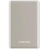 CANYON išorinė baterija OnPower 505 plonas magnetinis 5000 mAh PD20W smėlio spalvos