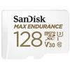 Atminties kortelė SanDisk Max Endurance microSDXC 128GB Class 10 U3 + Adapteris