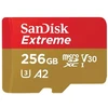 Atminties kortelė SanDisk 256GB Extreme microSDXC + adapteris, 190MB/s
