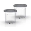 Ledų indeliai Ninja Creami, skirti NC300EU ledų gaminimo aparatui, 2 vnt. x 470 ml