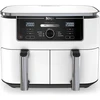 Ninja Foodi MAX dviejų zonų gruzdintuvė AF400EU, 9,5 l, Balta