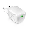 Puro Elektrik Puro 20W GaN USB-C laidinis įkroviklis – baltos spalvos