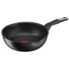 TEFAL Multipan G2557572 Neriboto kepimo keptuvė, 22 cm skersmens, tinka indukcinei kaitlentei, fiksuota rankena, Juodas - Noir