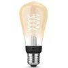 Philips Hue W 7.2W Filament ST64 E27 | E27 | 7 W | Minkštas baltas 2100K | Bluetooth ir Zigbee